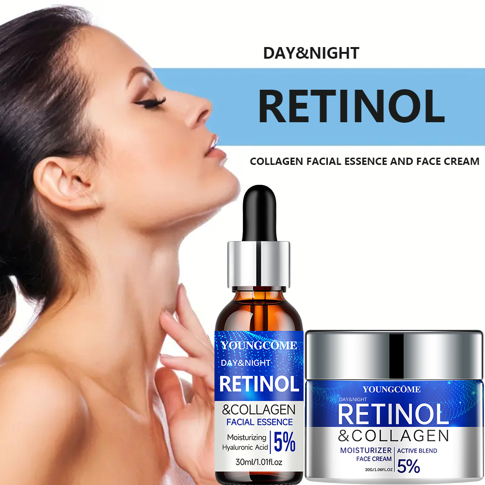 Retinol Cream - مجموعة كومبو من مصل الريتينول أقفال
