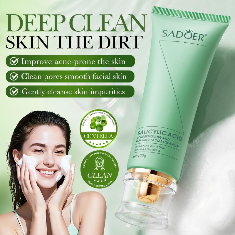 Cleanser Face - منظف للوجه بحمض الساليسيليك 100 جرام،