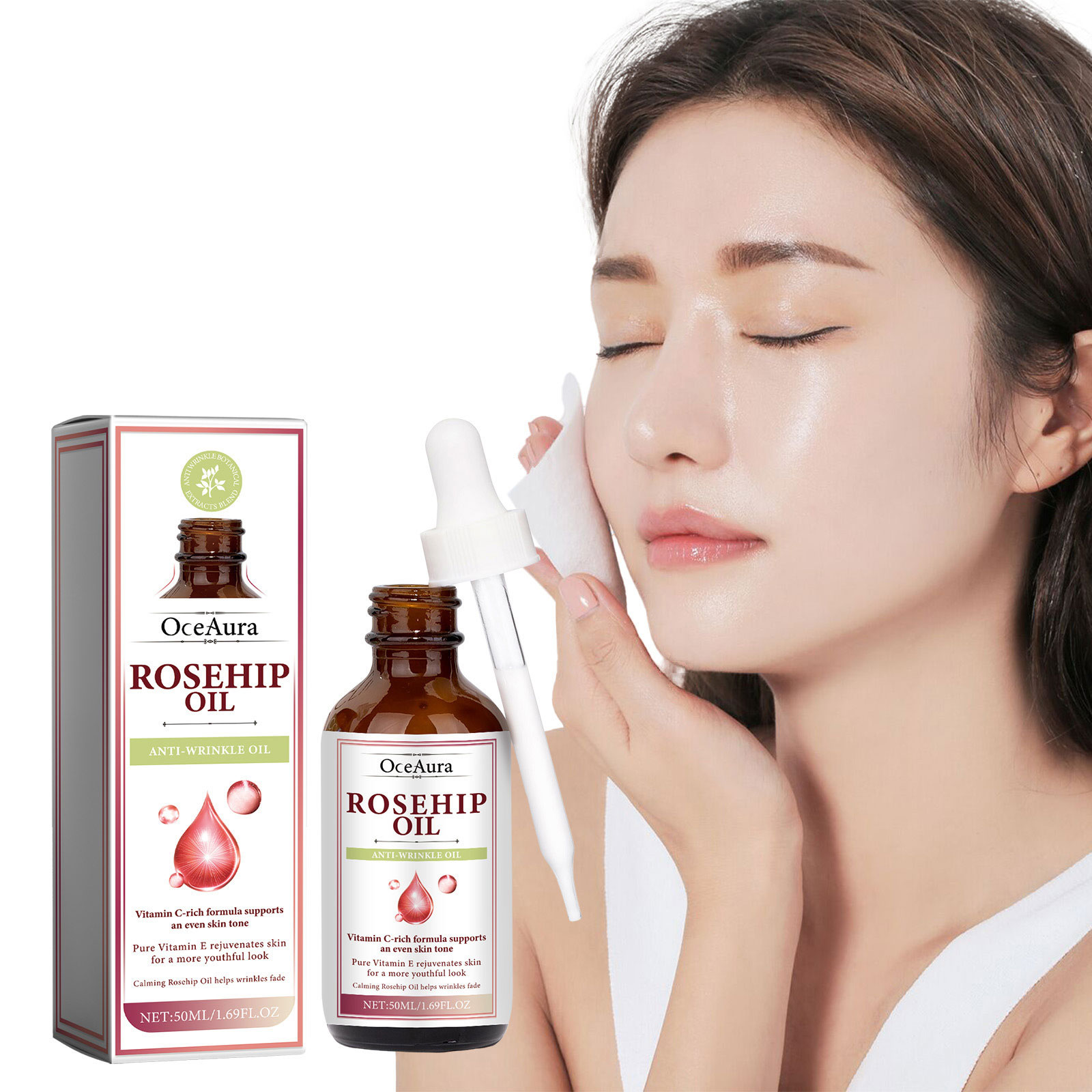 Face Oil Rosehip - زيت ثمر الورد للوجه، سيروم لتقليل