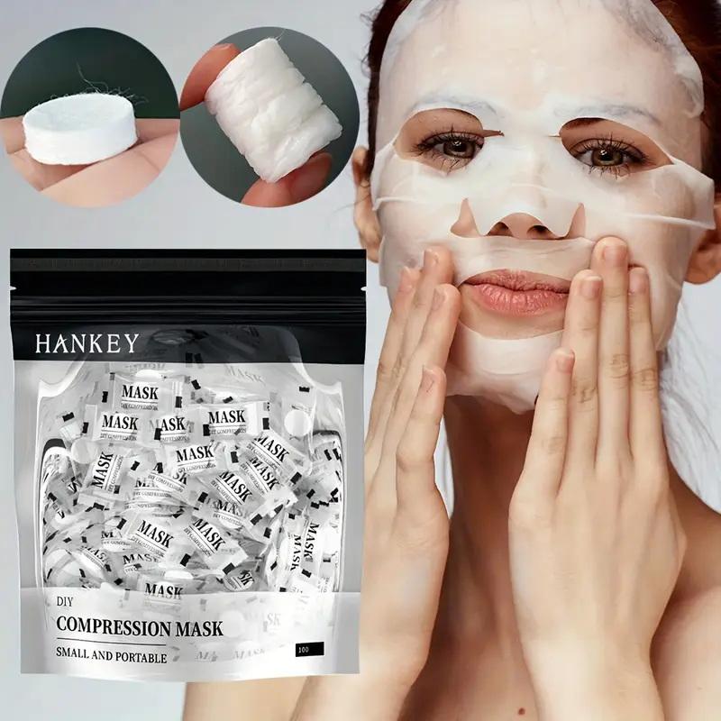 100 قطعة من أقنعة الوجه المضغو - مراجعة Face Mask Skincare وسعره