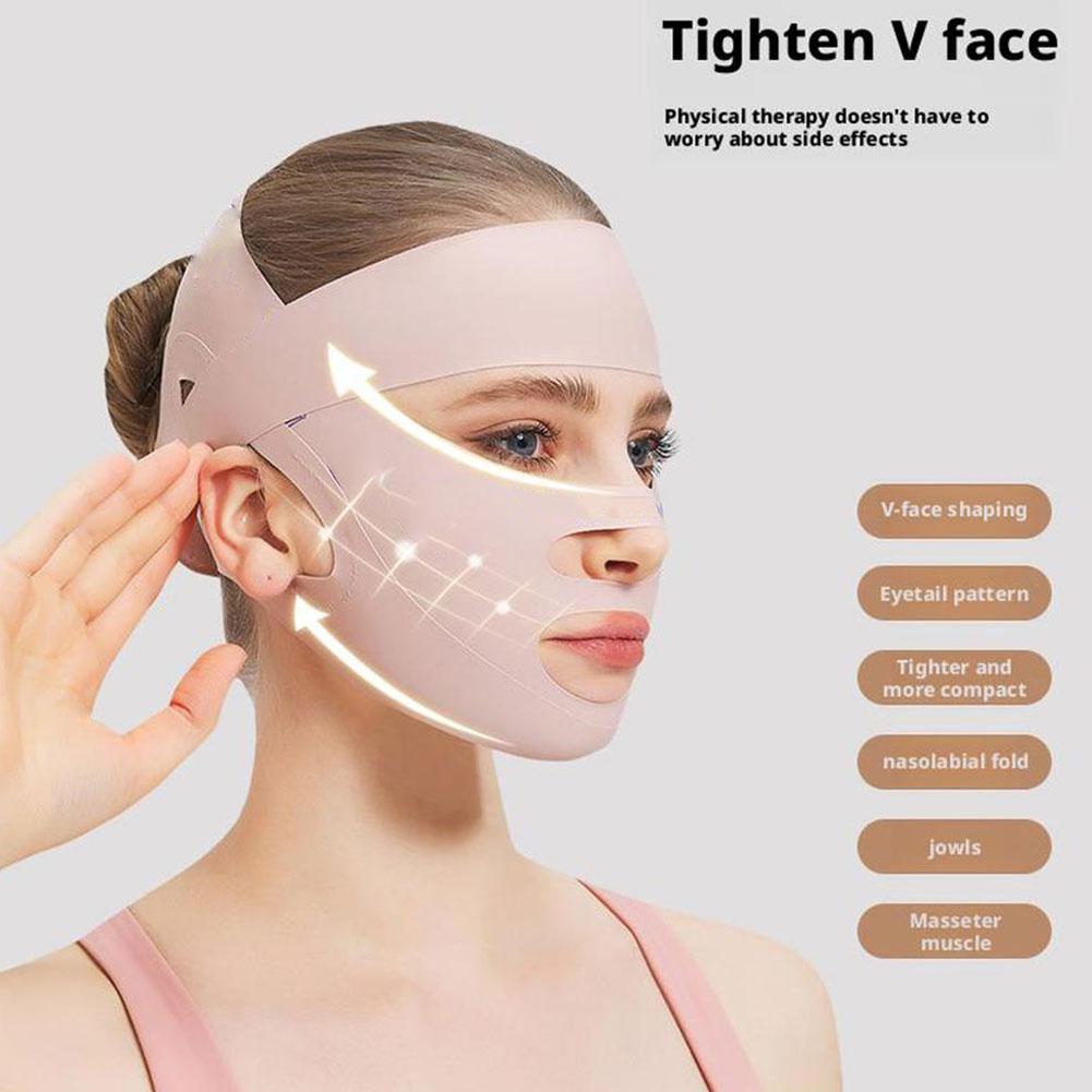 V الوجه التخسيس ضمادة الوجه ال - مراجعة Face Mask Skincare وسعره