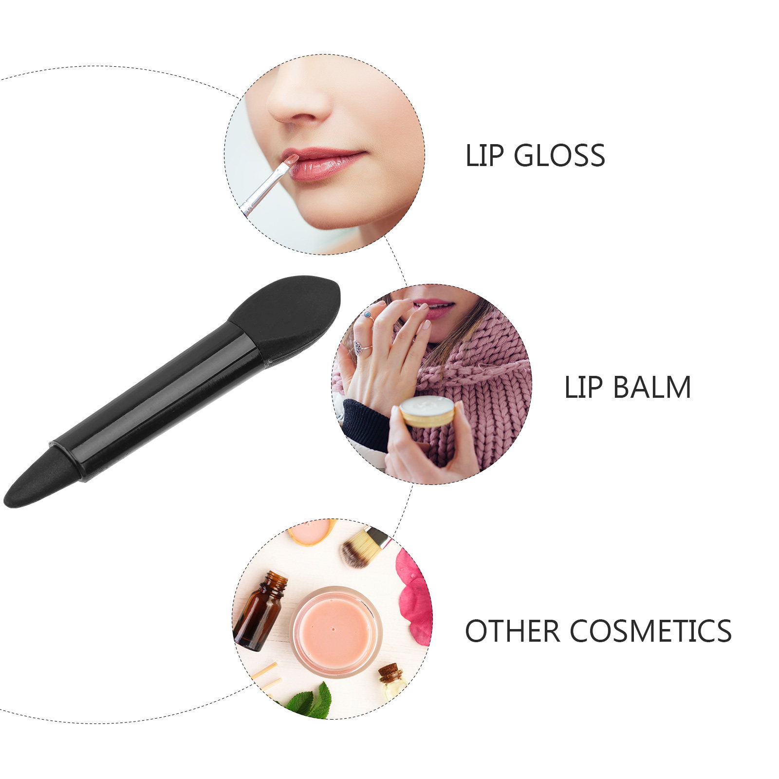 1 مجموعة فرشاة مزدوجة الطرف لو - مراجعة Lip Balm وسعره