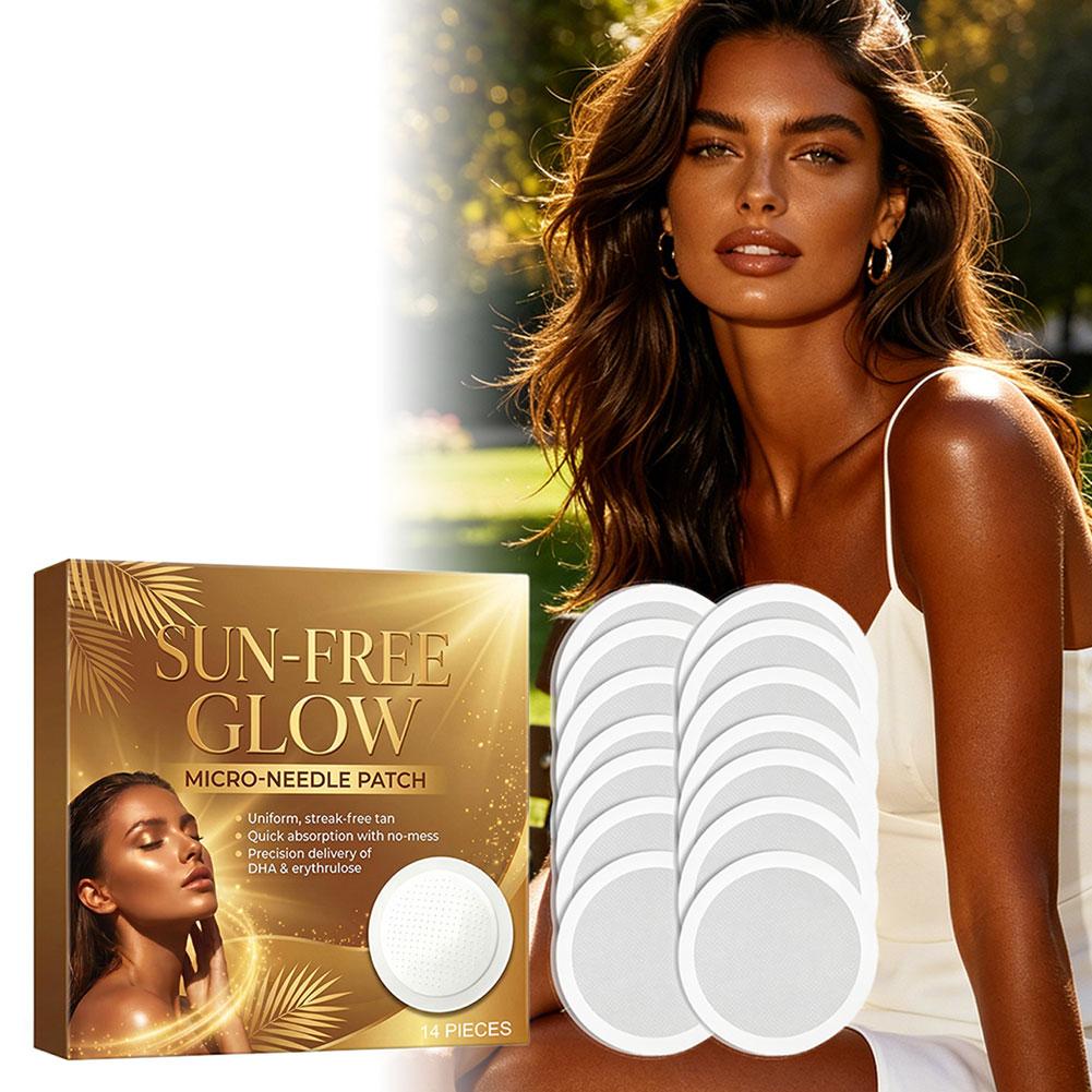14 قطعة من لاصقات التسمير الذا - مراجعة Skincare Glowing وسعره